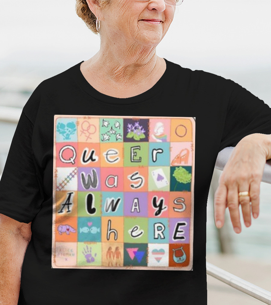 Queer Was Always Here Alice Oseman X Qwah T-Shirt