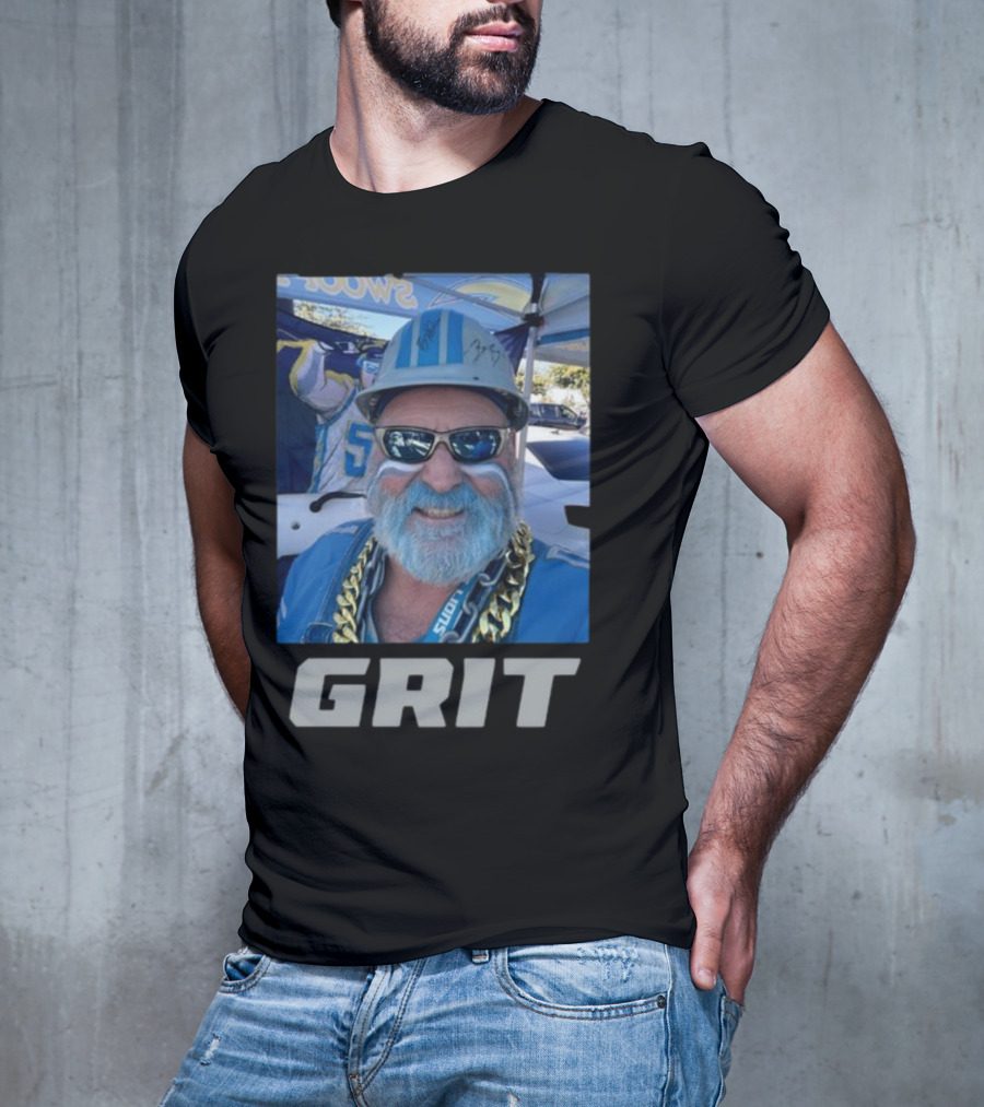 Lions Grit Gameday Enthusiast Celebrating Ron Crackman Crachiola T-Shirt