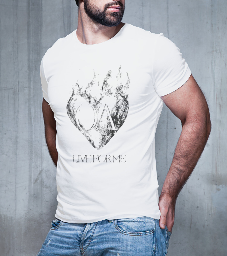 OA Live For Me Flame Symbol Omarapollo T-Shirt