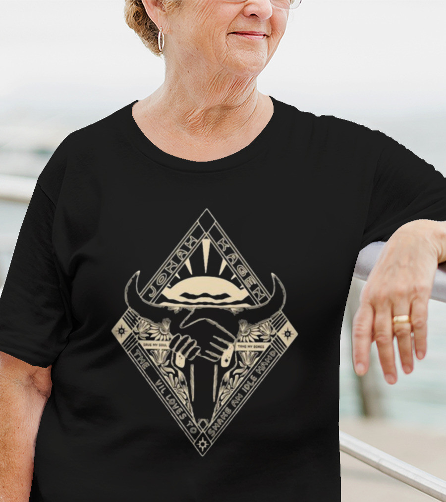 Joana Kagen Save My Soul The Devil Loves To Shake An Idle Hand T-Shirt