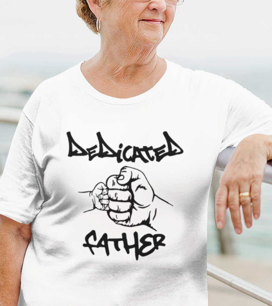 Dedicated Father Fist Bump T-Shirt