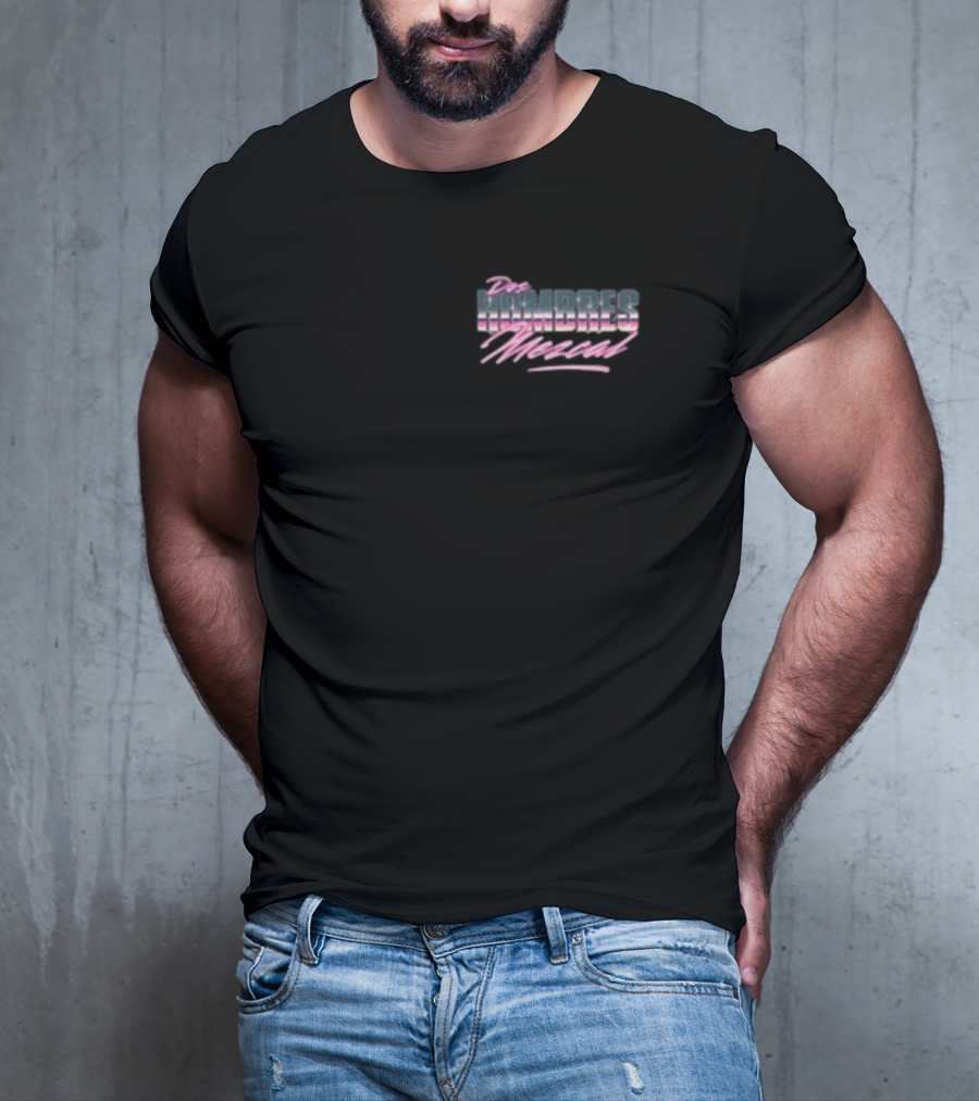 Dos Hombres Mezcal Pink Retro T-Shirt