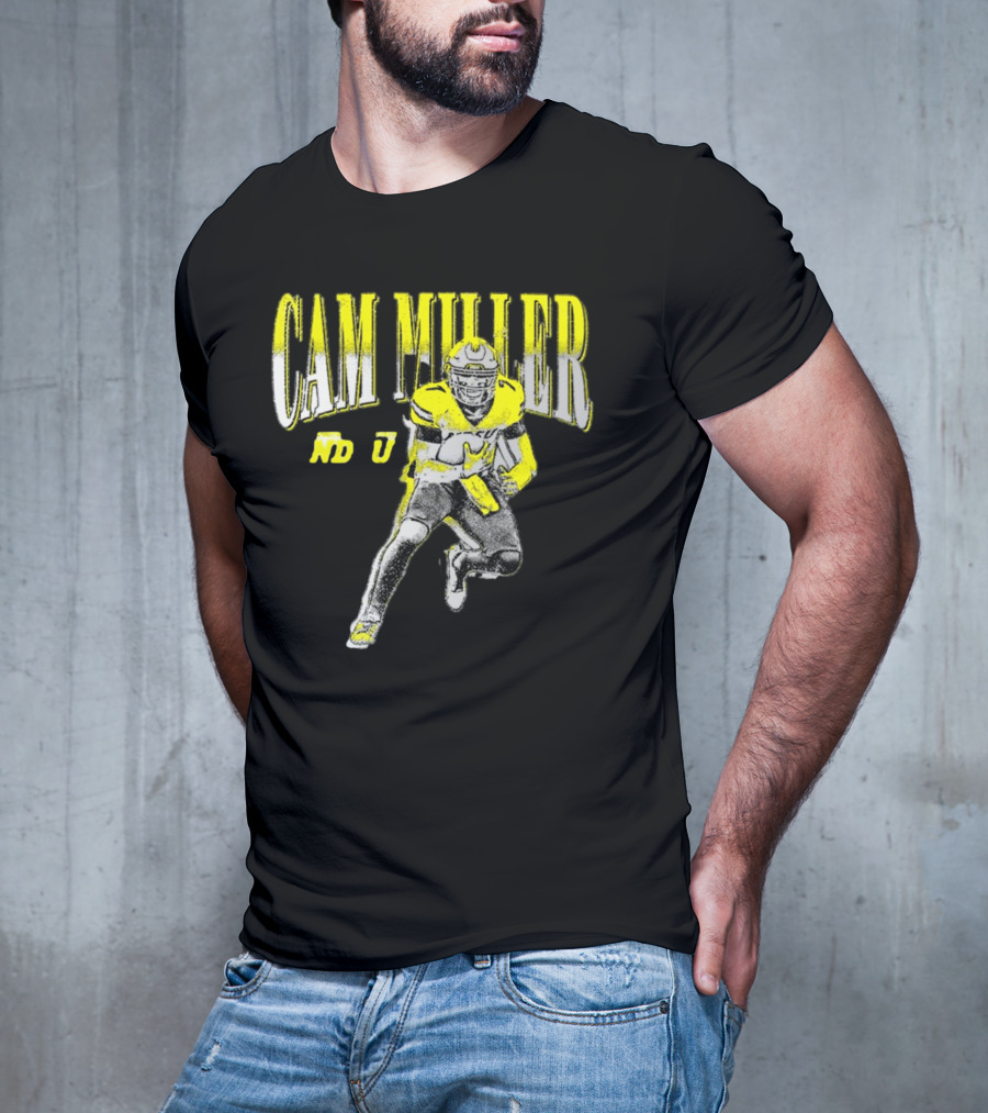 Cam Miller NDSU North Dakota State Football Action T-Shirt