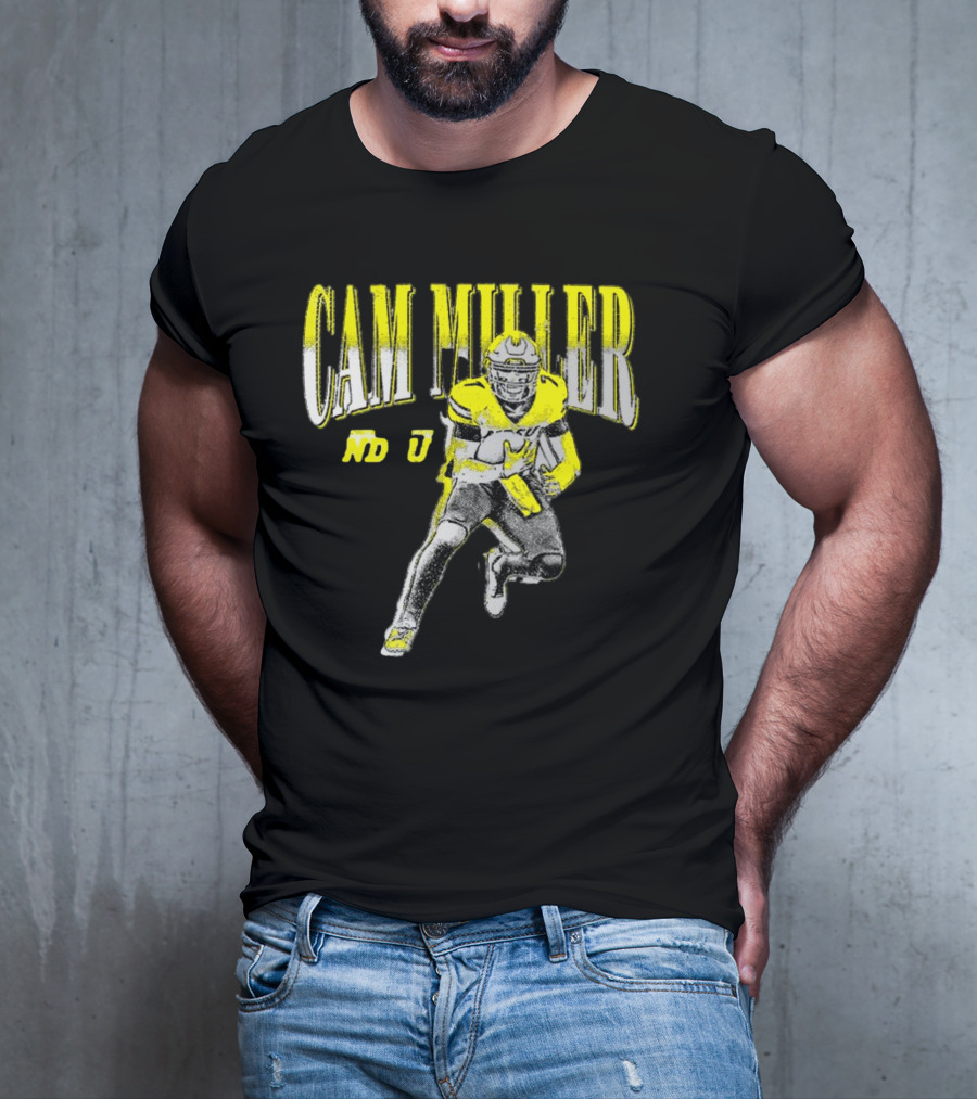Cam Miller NDSU North Dakota State Football Action T-Shirt