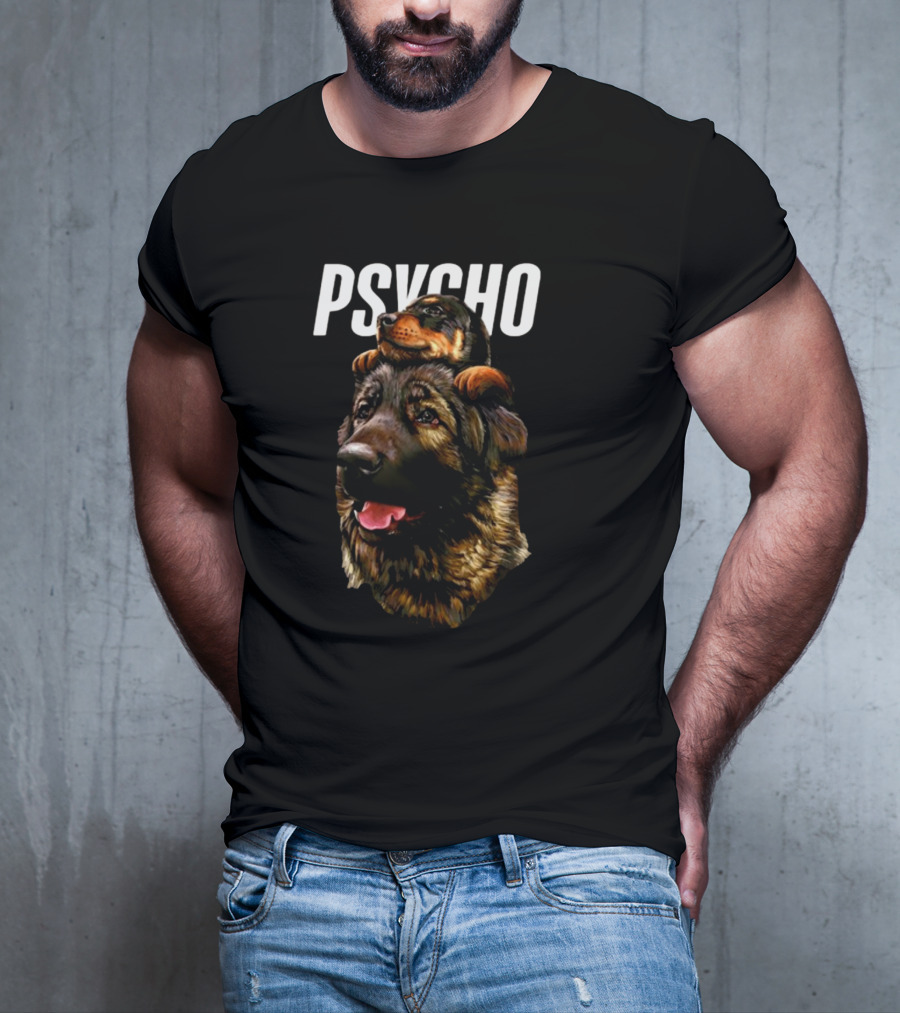 PSYCHO Dog Pair T-Shirt