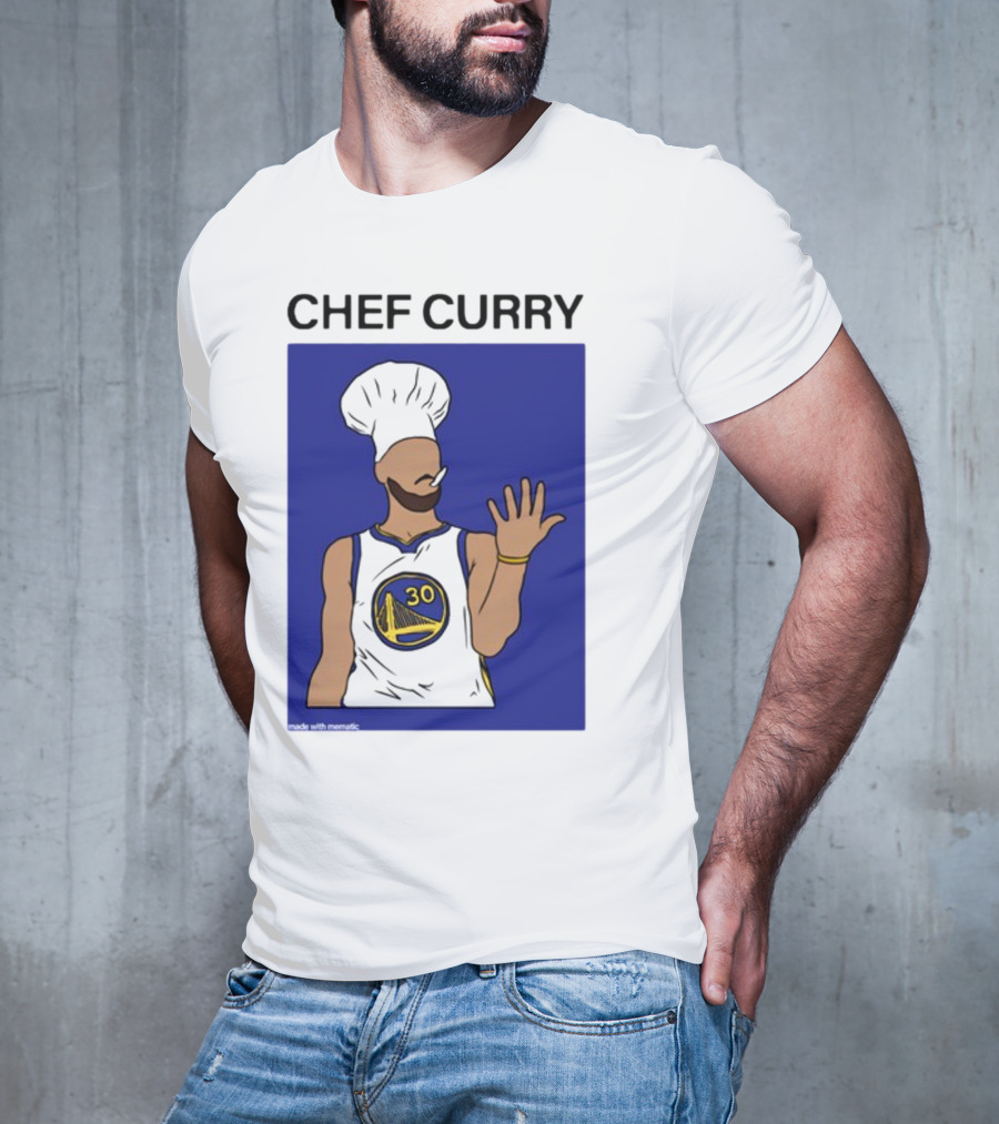 Chef Curry Golden State Basketball Number 30 T-Shirt