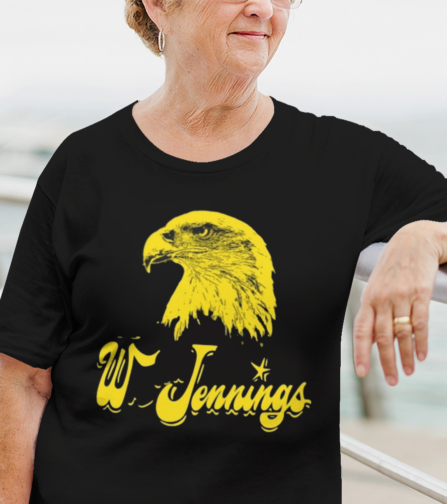 Seager X Waylon Jennings Eagle W Jennings Star T-Shirt