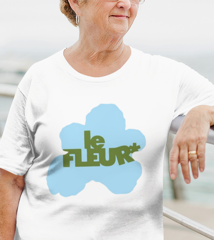 Golf Le Fleur Flower Le Fleur Blue Green T-Shirt