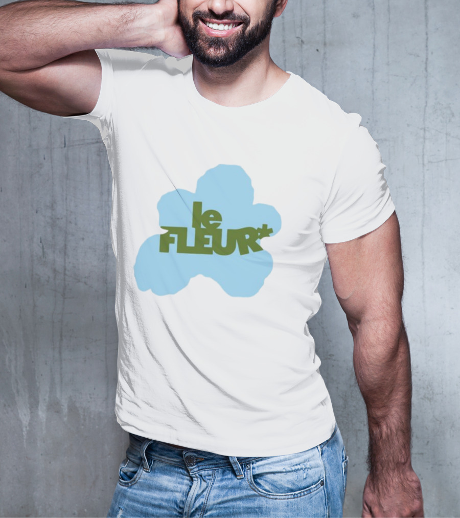 Golf Le Fleur Flower Le Fleur Blue Green T-Shirt