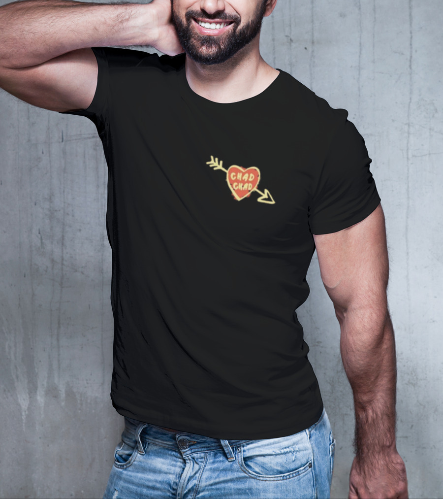 Chad Chad Heart With Arrow T-Shirt