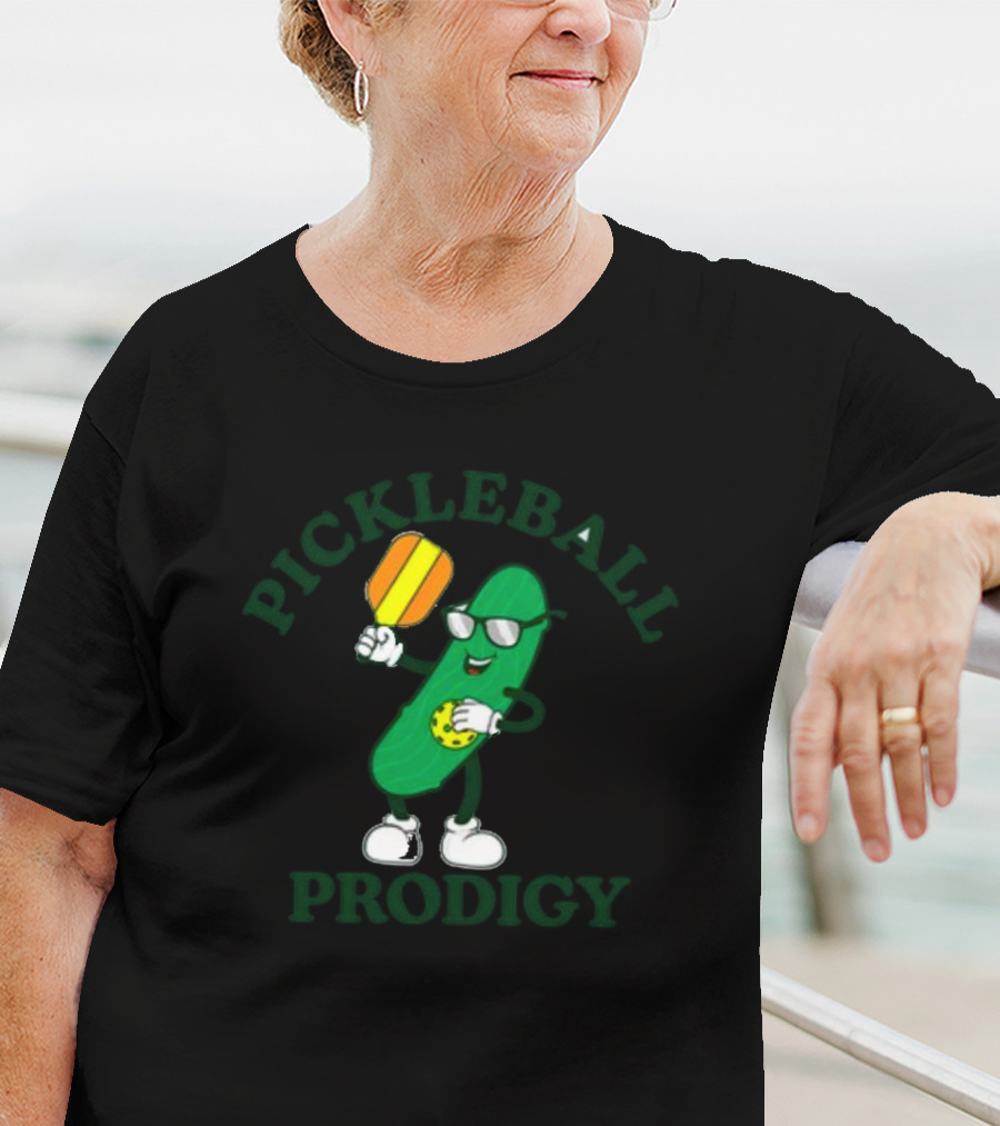 Middleclassfancy Pickleball Prodigy Pickle Racket Champion T-Shirt