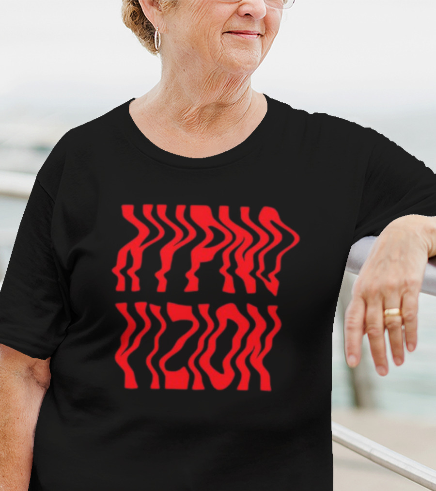 Rezz Hypno Vizion Time Ripple Hypnotic Flocked T-Shirt