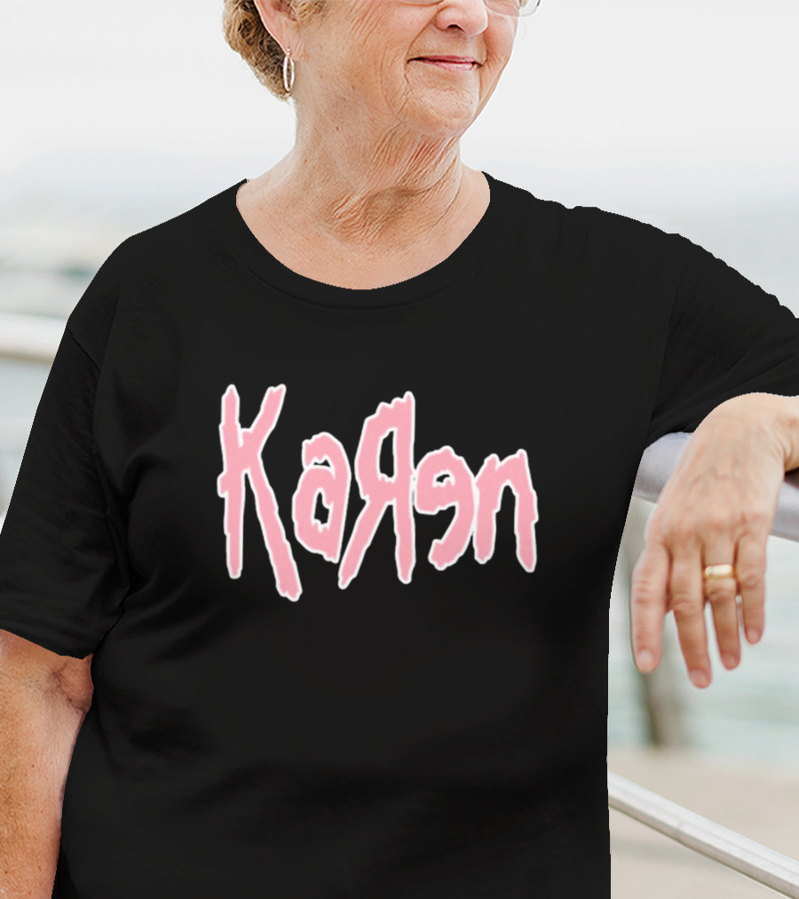 Korn Karen Logo Meme T-Shirt