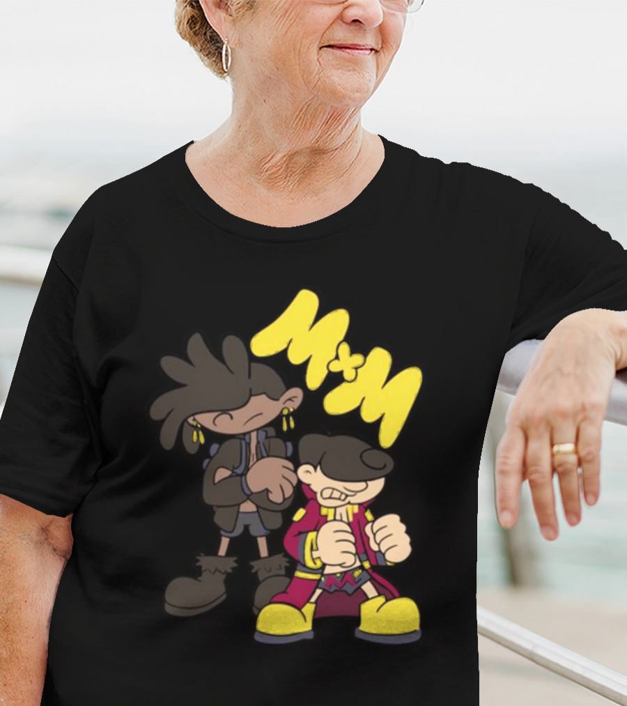 Mxm Next Door Characters Cartoon Style M*M T-Shirt