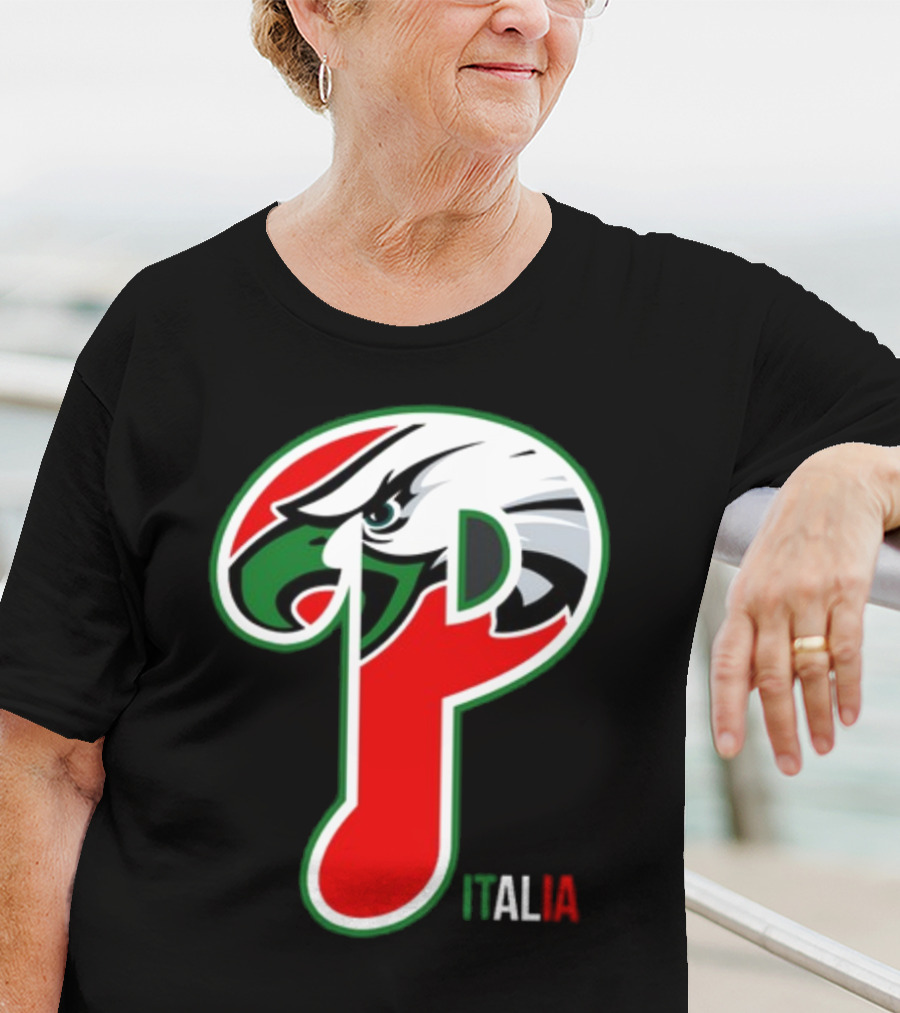 Eagles Phillies Italia P T-Shirt