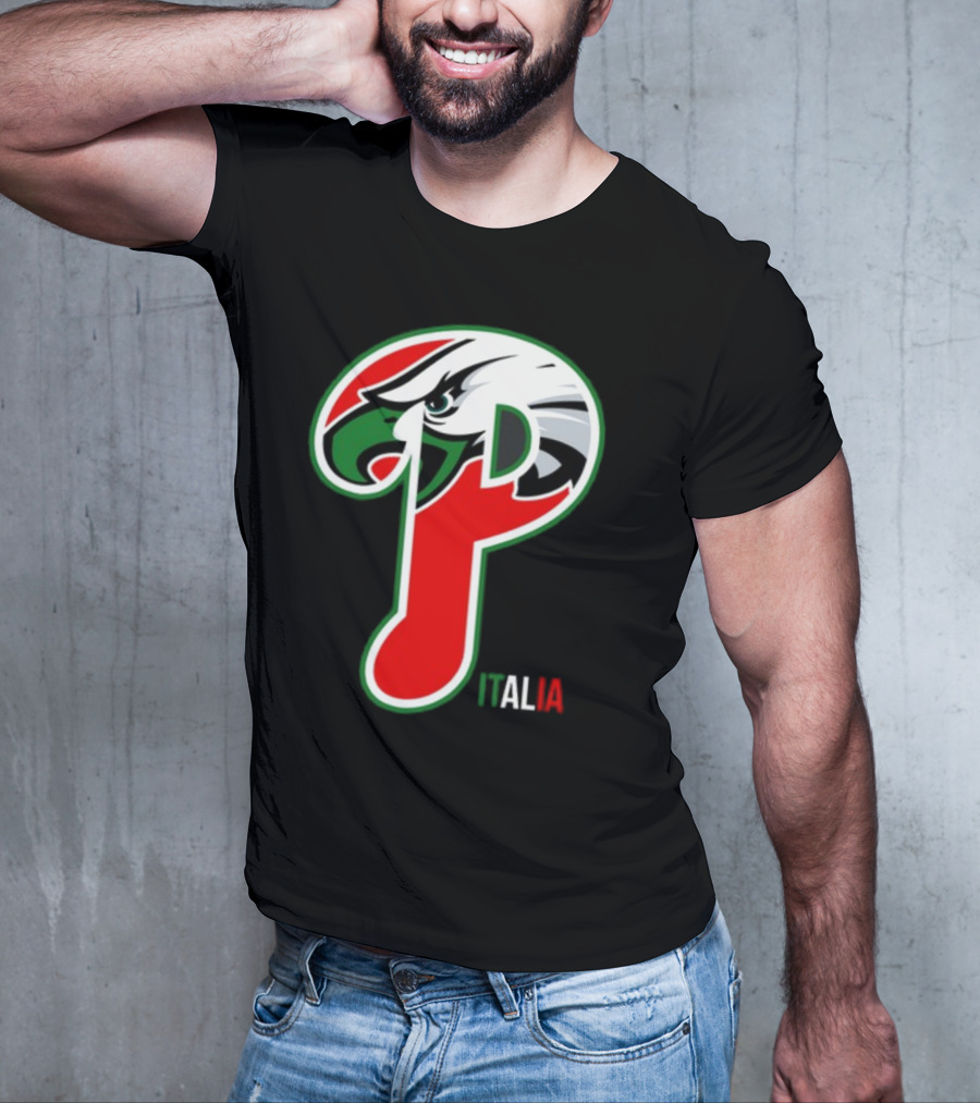 Eagles Phillies Italia P T-Shirt