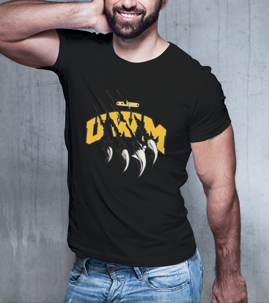 UWM Panthers Claw Marks T-Shirt