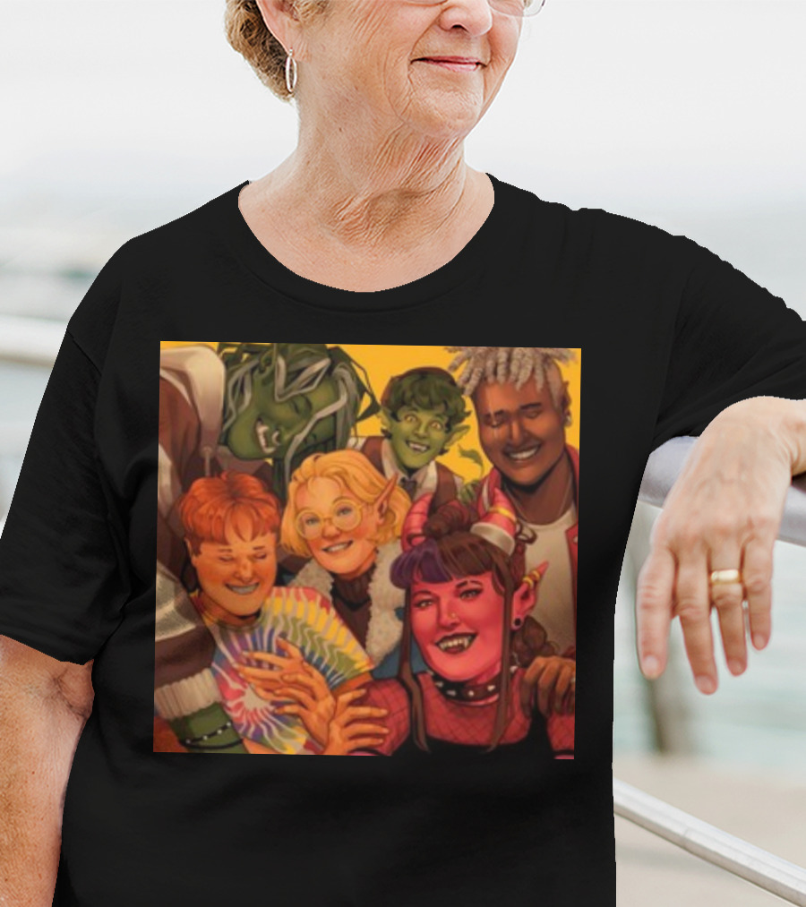 We're The Bad Fantasy Friends Group T-Shirt