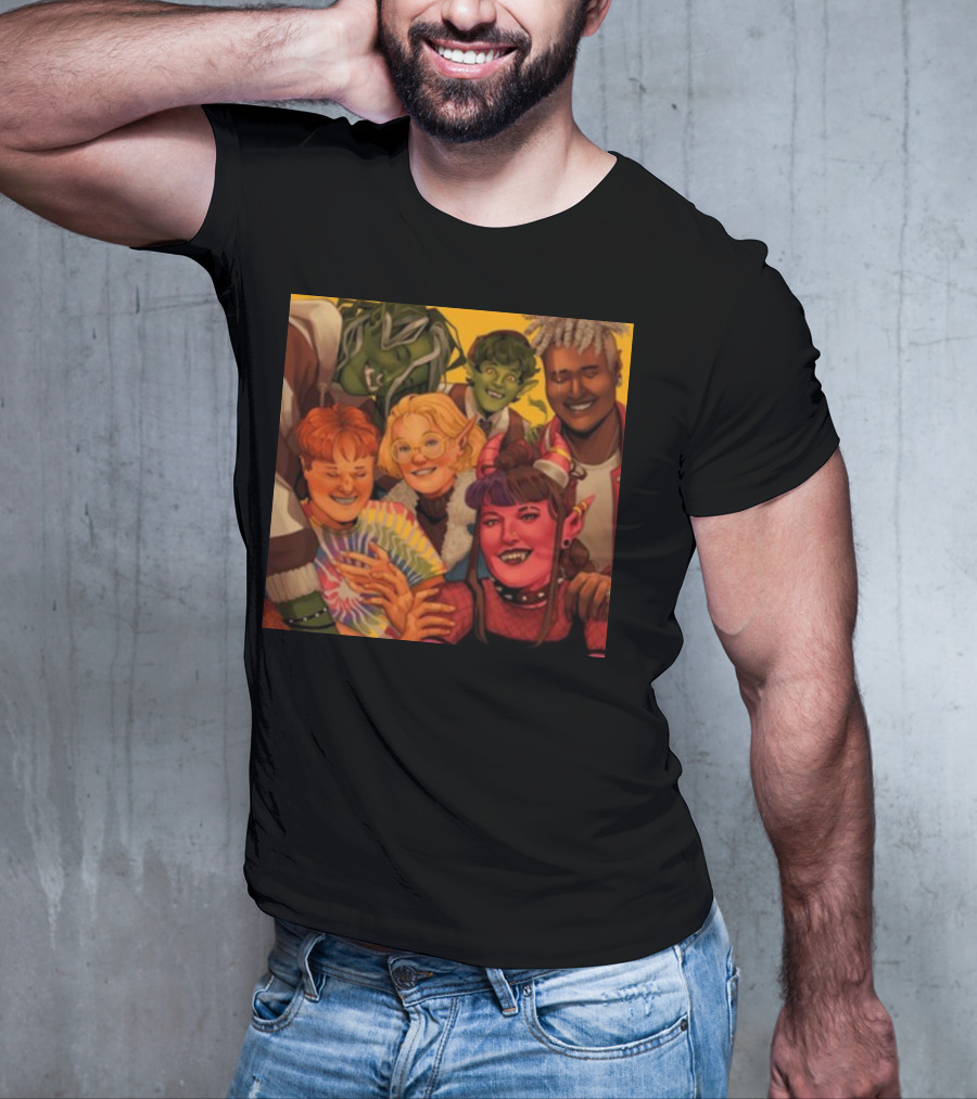 We're The Bad Fantasy Friends Group T-Shirt