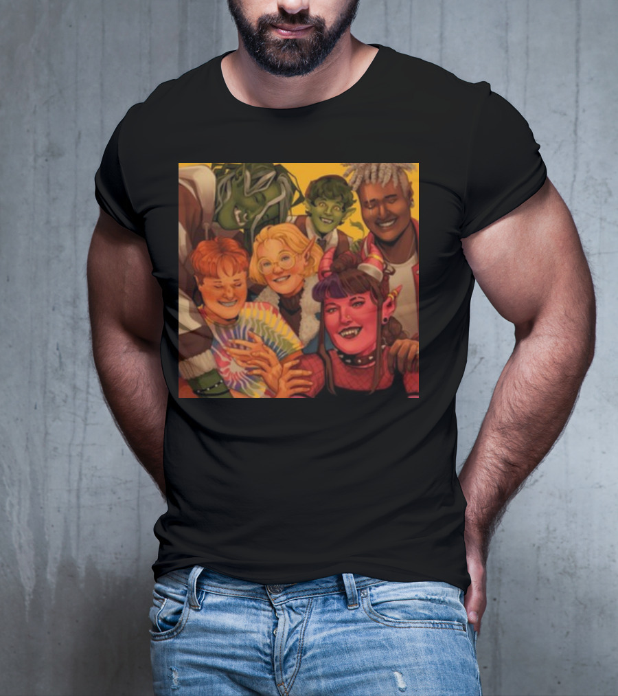 We're The Bad Fantasy Friends Group T-Shirt