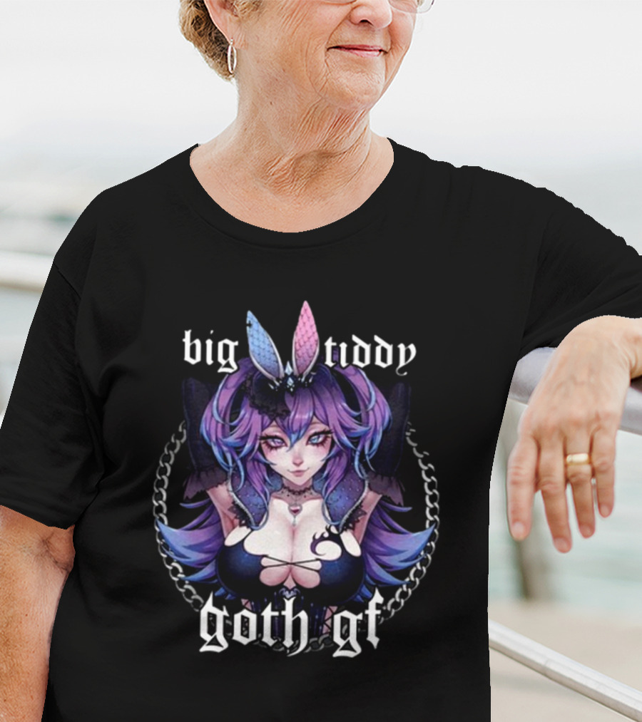 Big Tiddy Goth GF Cottontailva T-Shirt