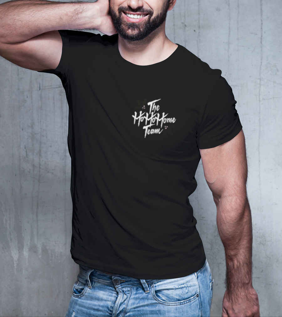 The Ho Ho Home Team Christmas Design By Stein Hansen T-Shirt