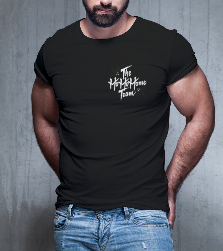 The Ho Ho Home Team Christmas Design By Stein Hansen T-Shirt