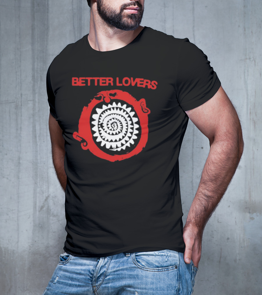Better Lovers Red Spiral Teeth T-Shirt
