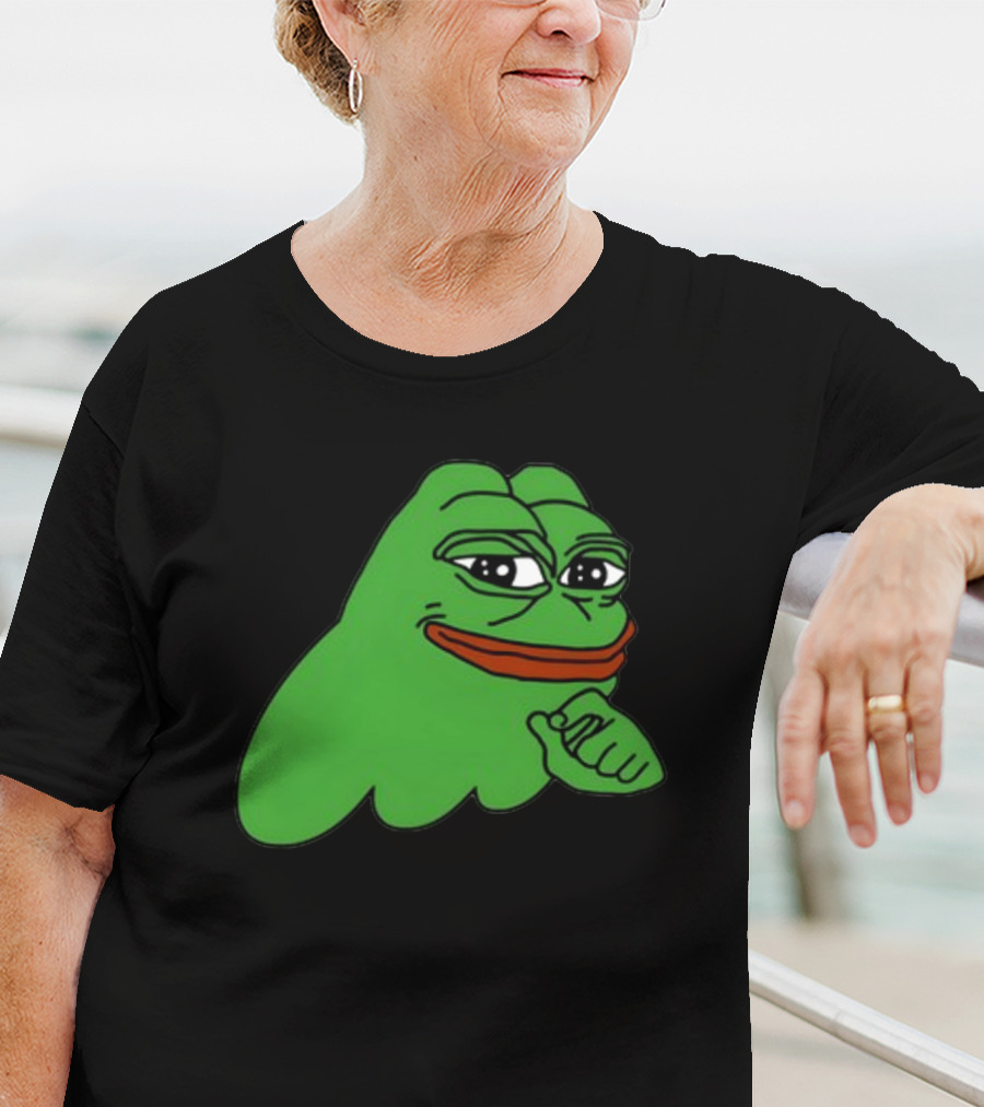 Ribbit.Pepe Pepe Frog Meme Iconic Sol T-Shirt