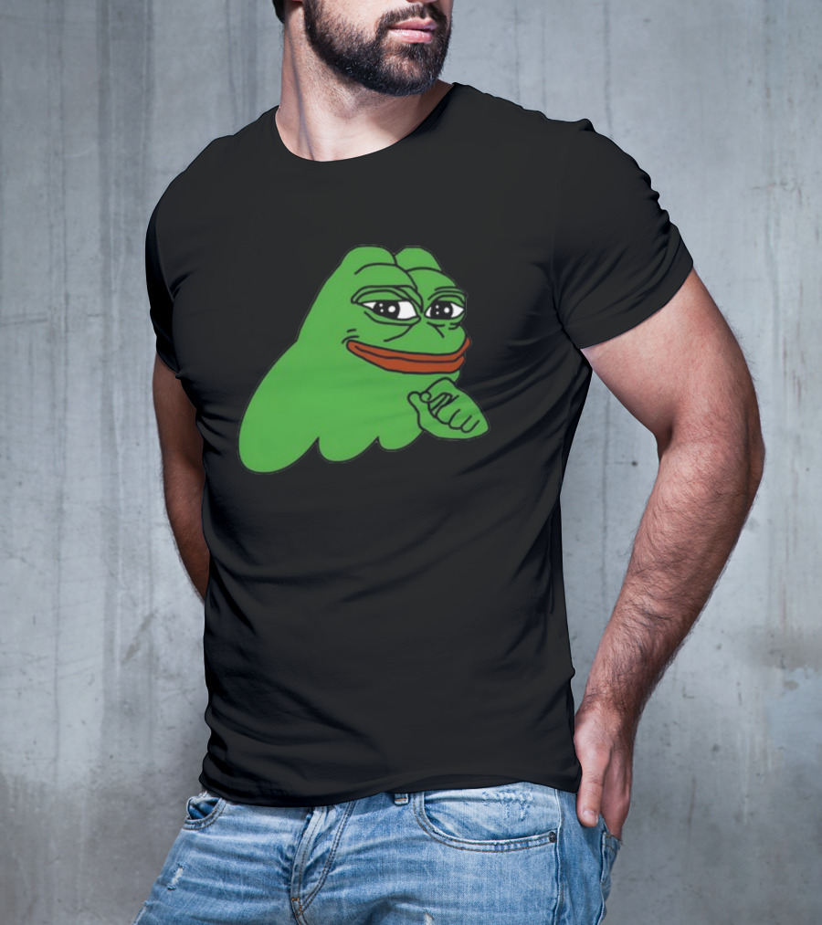Ribbit.Pepe Pepe Frog Meme Iconic Sol T-Shirt