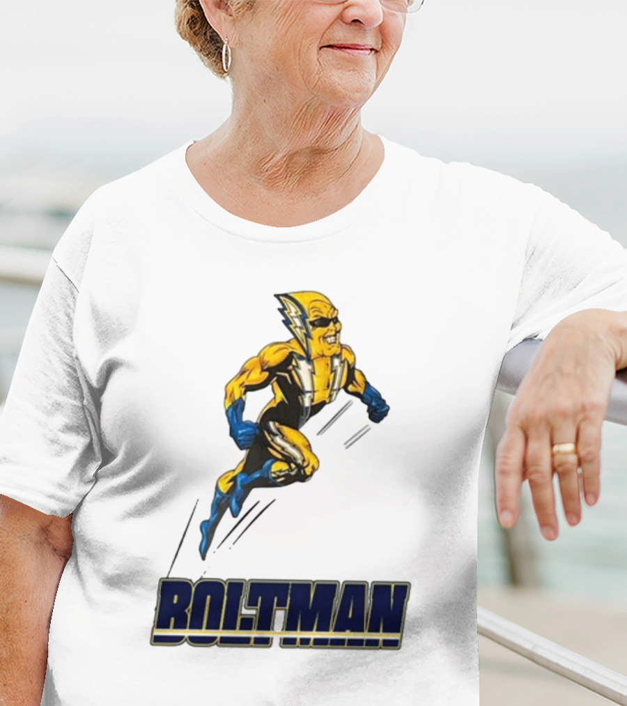 Boltman Superhero With Lightning Costume T-Shirt