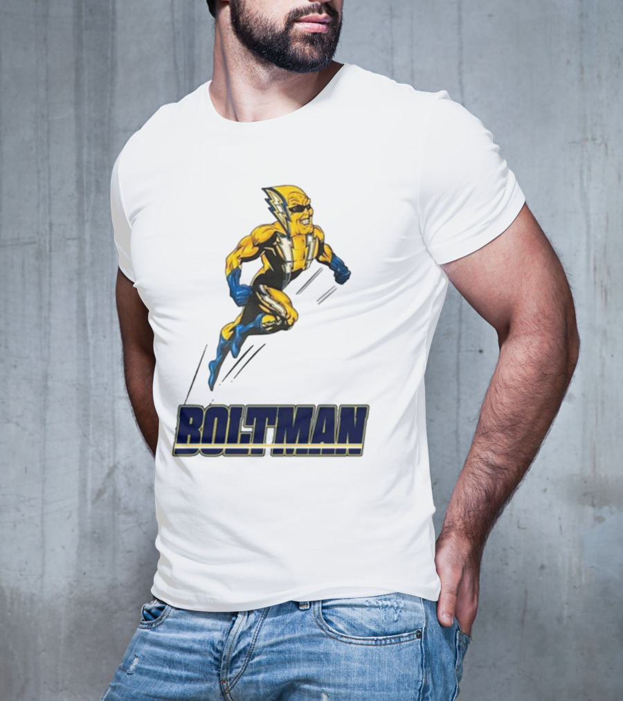 Boltman Superhero With Lightning Costume T-Shirt