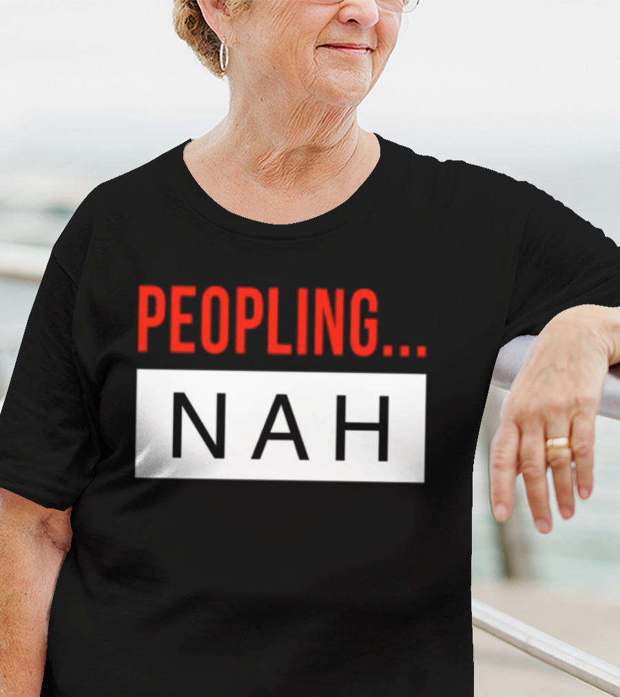 Peopling Nah Minimalist T-Shirt