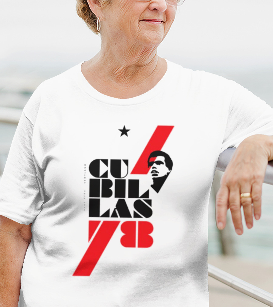 CUBILLAS 78 Star Iconic Red And Black T-Shirt