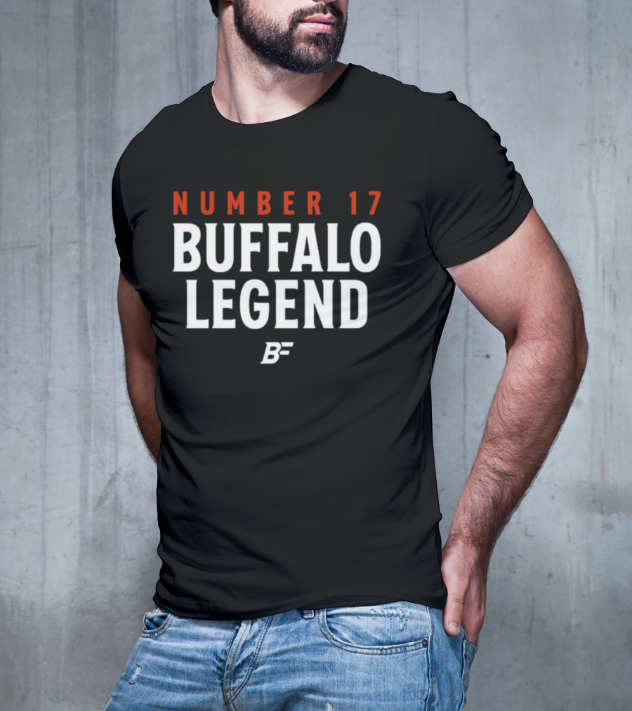 Buffalo Legend Number 17 Iconic Sportswear By BF T-Shirt
