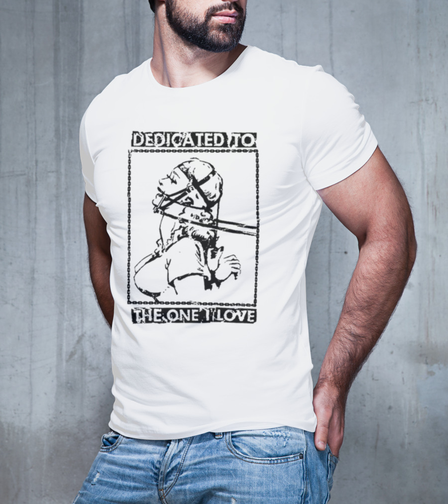 Dedicated To The One I Love Chris Estrada Santa Muerte Religious Symbolism T-Shirt