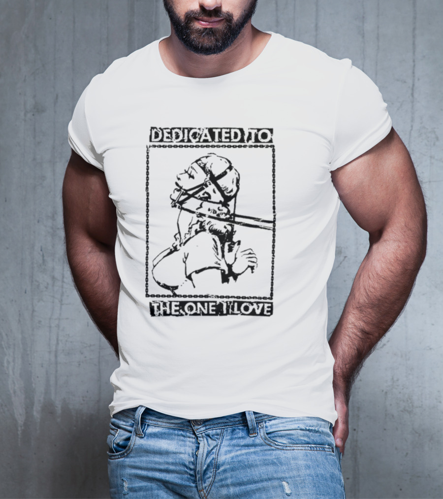 Dedicated To The One I Love Chris Estrada Santa Muerte Religious Symbolism T-Shirt