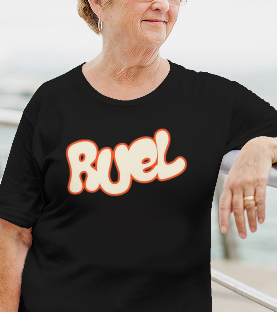 Ruel Puff Text T-Shirt