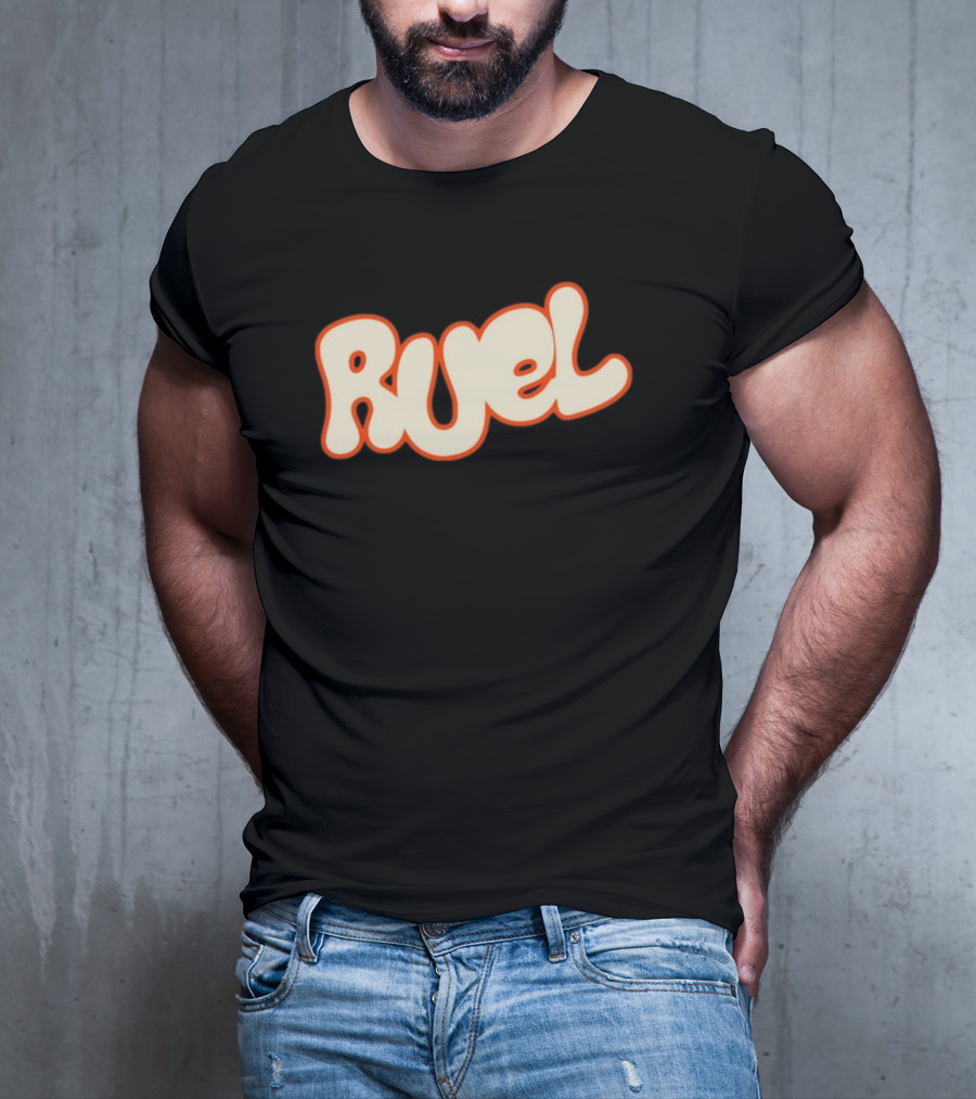 Ruel Puff Text T-Shirt