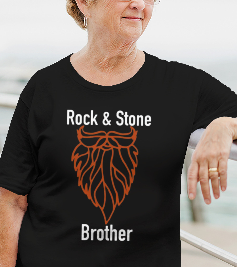 Rock And Stone Brother Beard T-Shirt