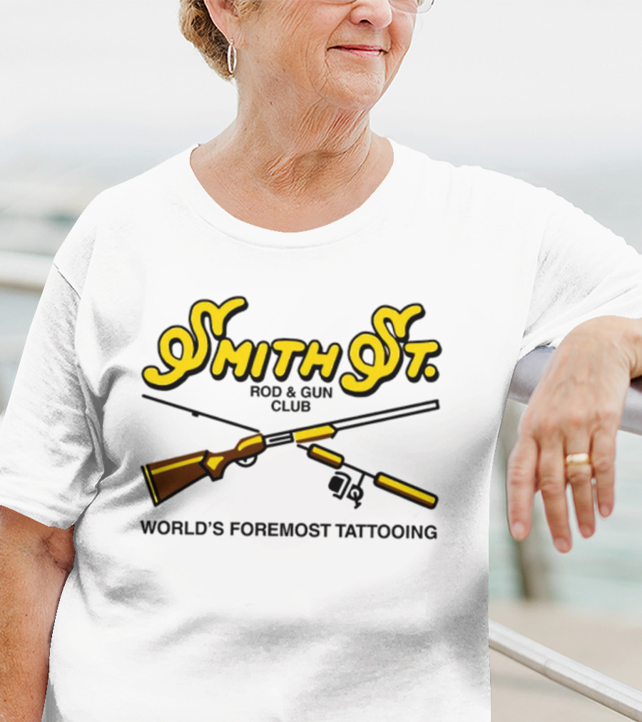 Smith St Rod And Gun Club World's Foremost Tattooing T-Shirt