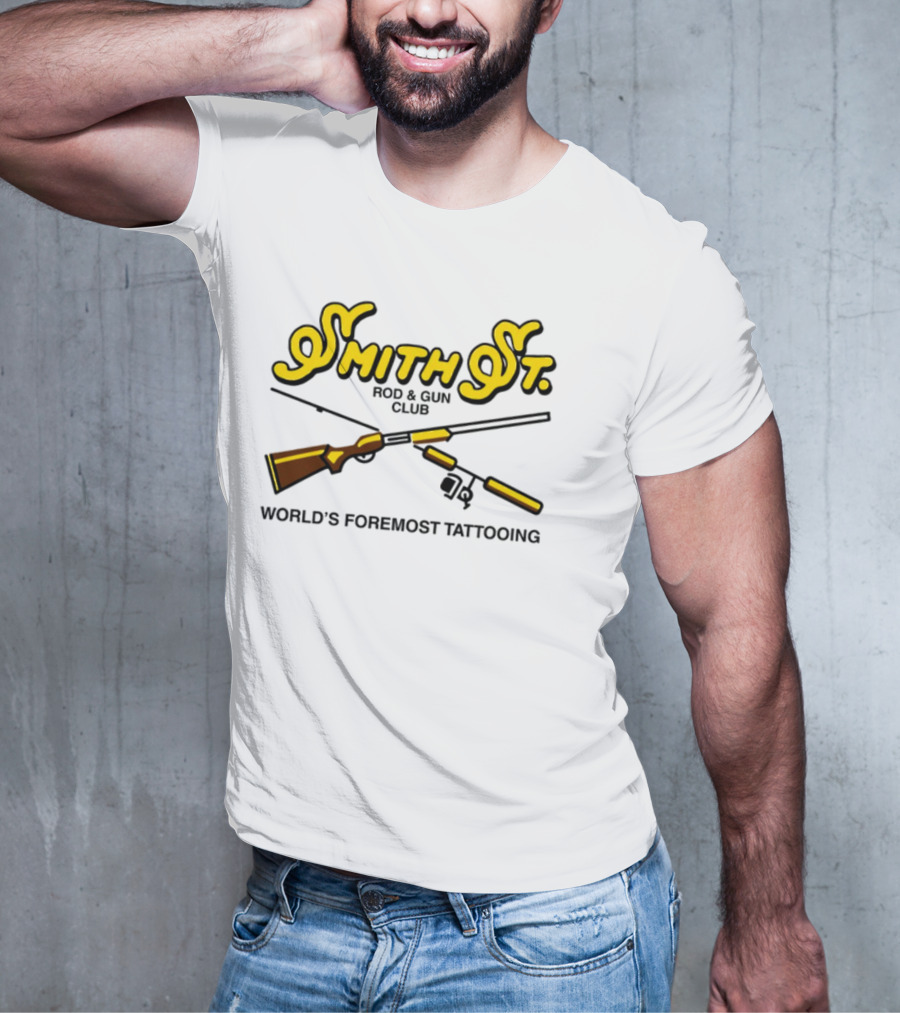 Smith St Rod And Gun Club World's Foremost Tattooing T-Shirt