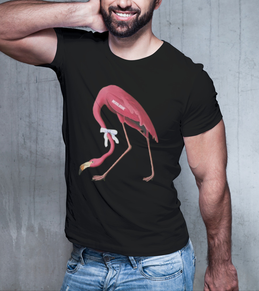 Mixoloshe Flamingo Team Crewneck T-Shirt
