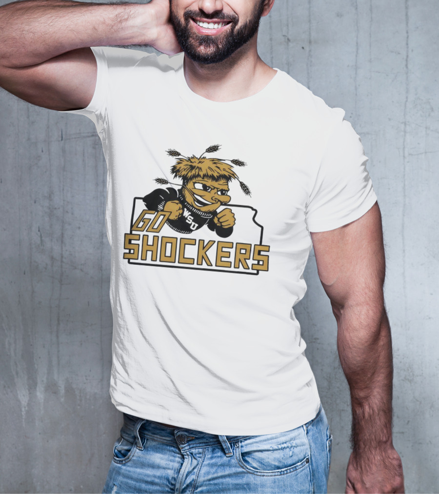 Wichita State University Go Shockers Mascot T-Shirt