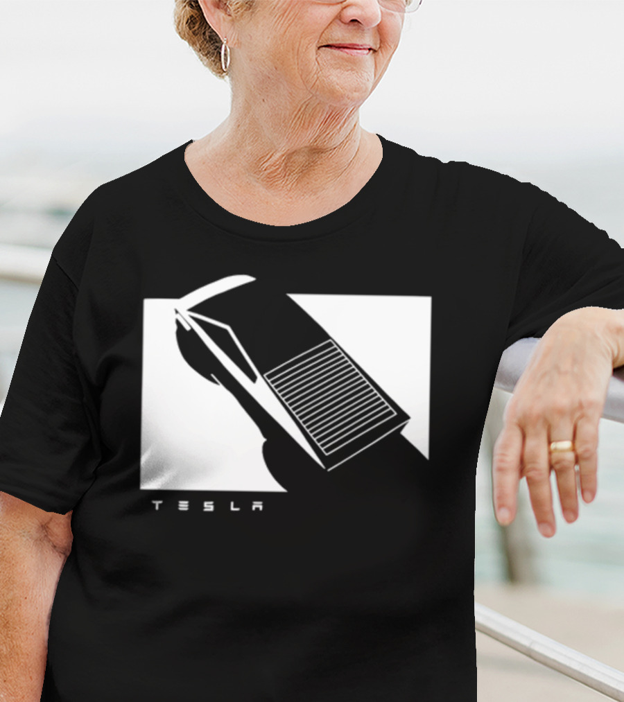Tesla Cybertruck Monochrome Concept T-Shirt
