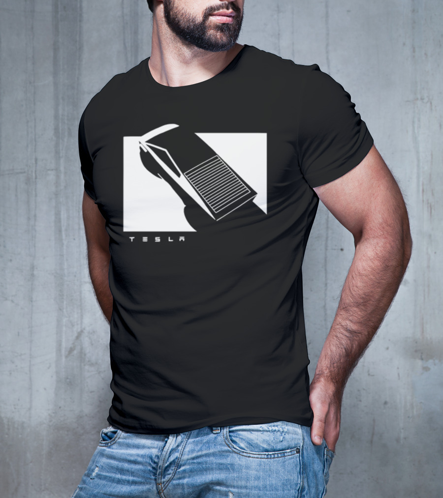 Tesla Cybertruck Monochrome Concept T-Shirt