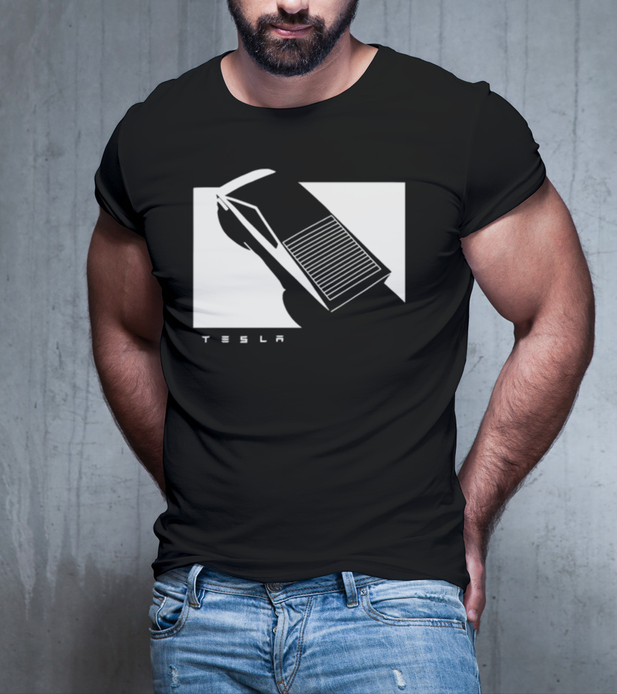 Tesla Cybertruck Monochrome Concept T-Shirt