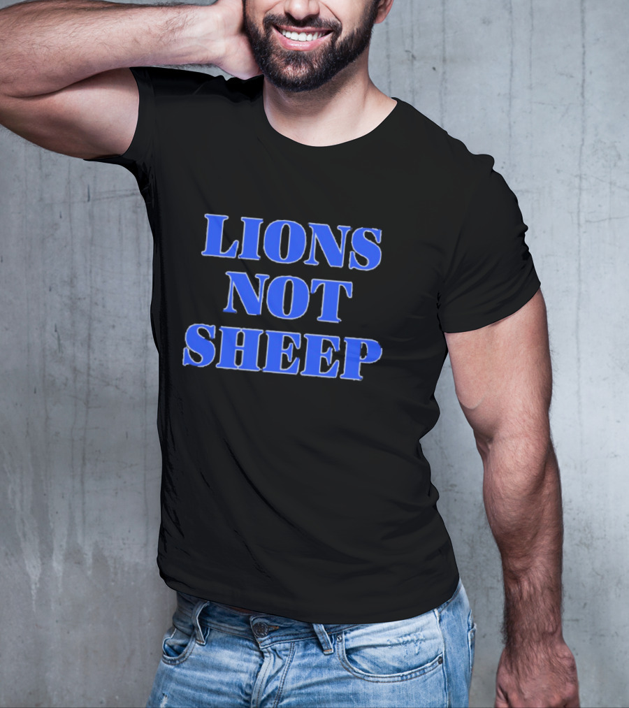 Jessica Irvine Lions Not Sheep T-Shirt
