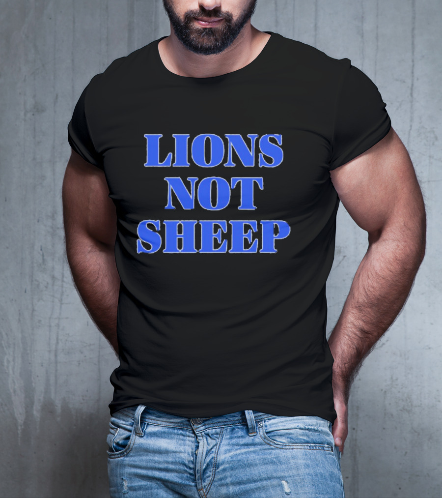 Jessica Irvine Lions Not Sheep T-Shirt