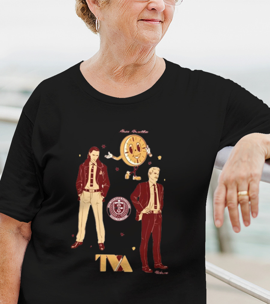 Miss Minutes TVA Loki Mobius T-Shirt